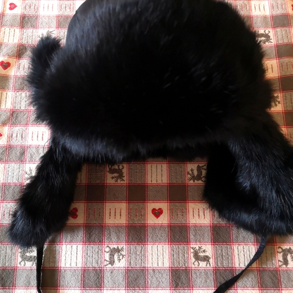 Winter fur hat